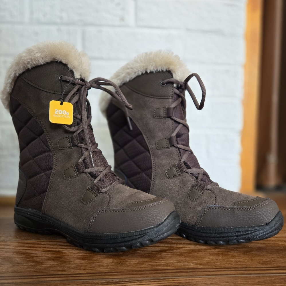 Columbia Ice Maiden II Brown Women's Boots Size 7 New